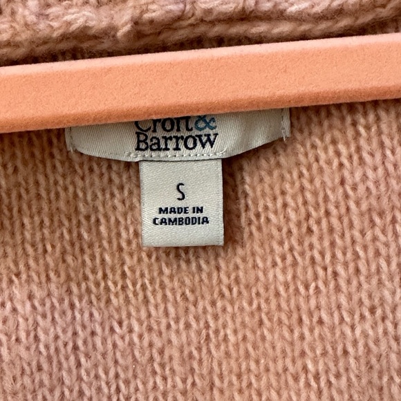 💕🌈💕 Croft & Barrow Brand Women’s Open Pink Cardigan Side Pockets 🥰 - Picture 4 of 5